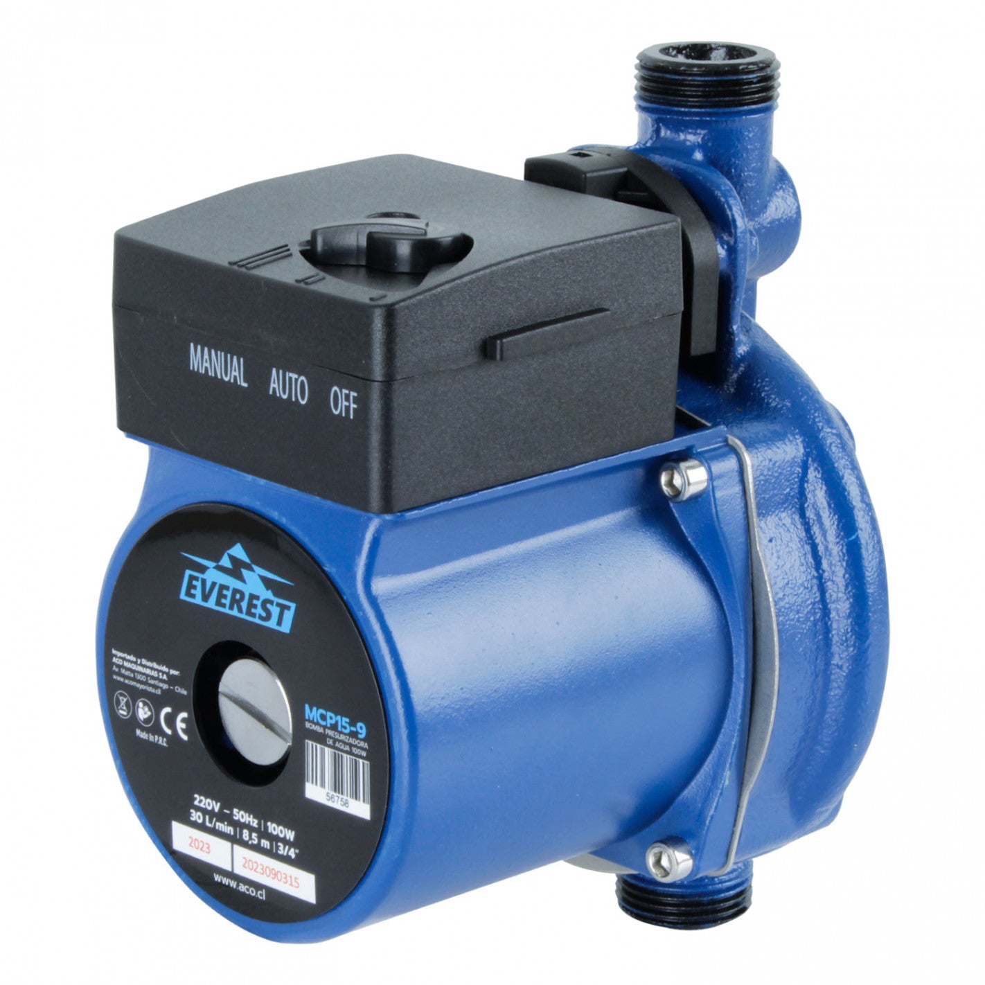 BOMBA AUMENTO PRESION 100W MCP15-9 (MCP15-9) - EVEREST