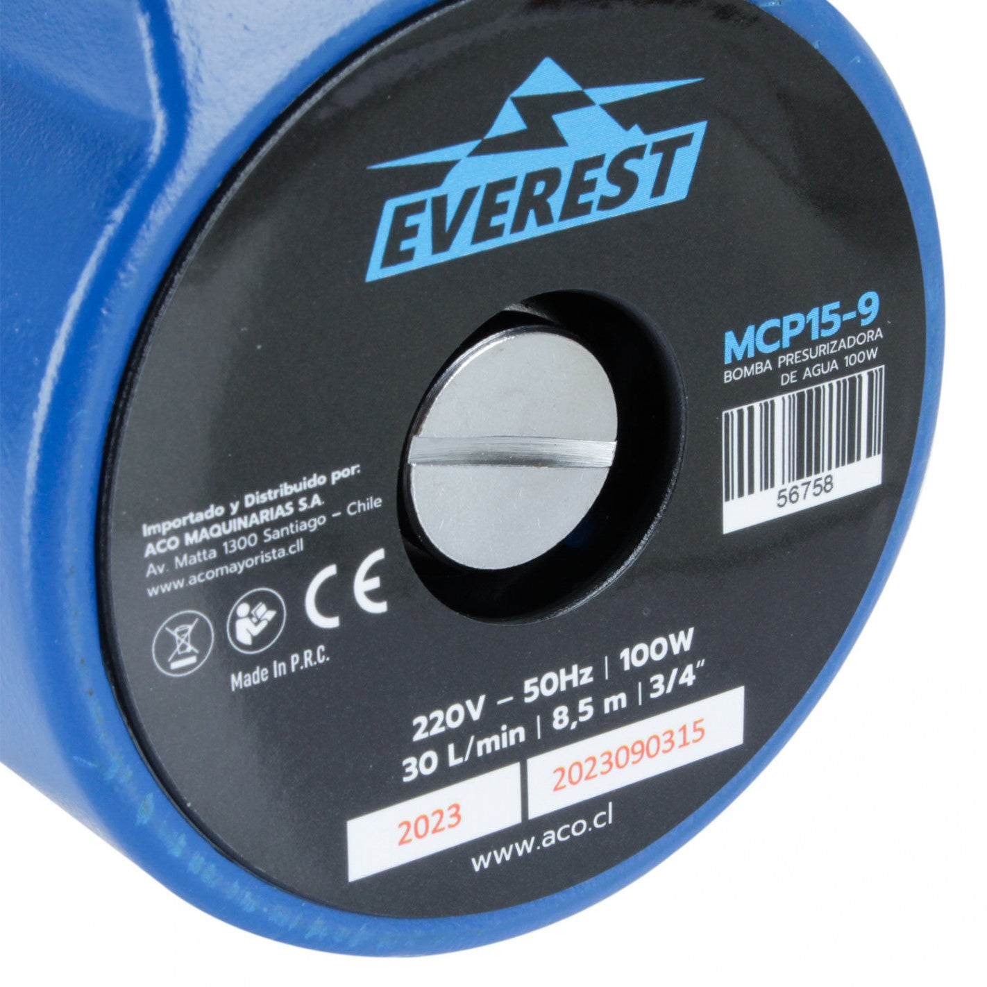 BOMBA AUMENTO PRESION 100W MCP15-9