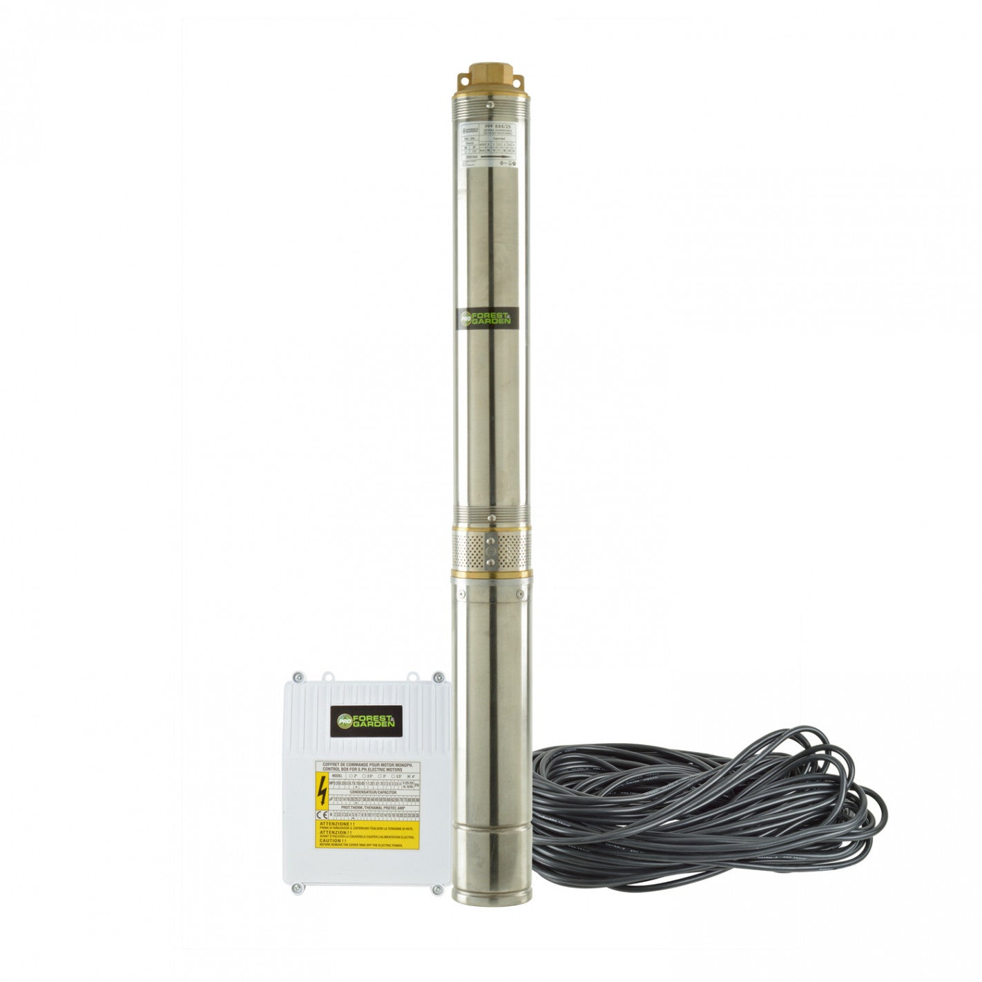 BOMBA POZO PROFUNDO 1 1/2 hp PPF 886/25 (886/25) - FOREST AND GARDEN