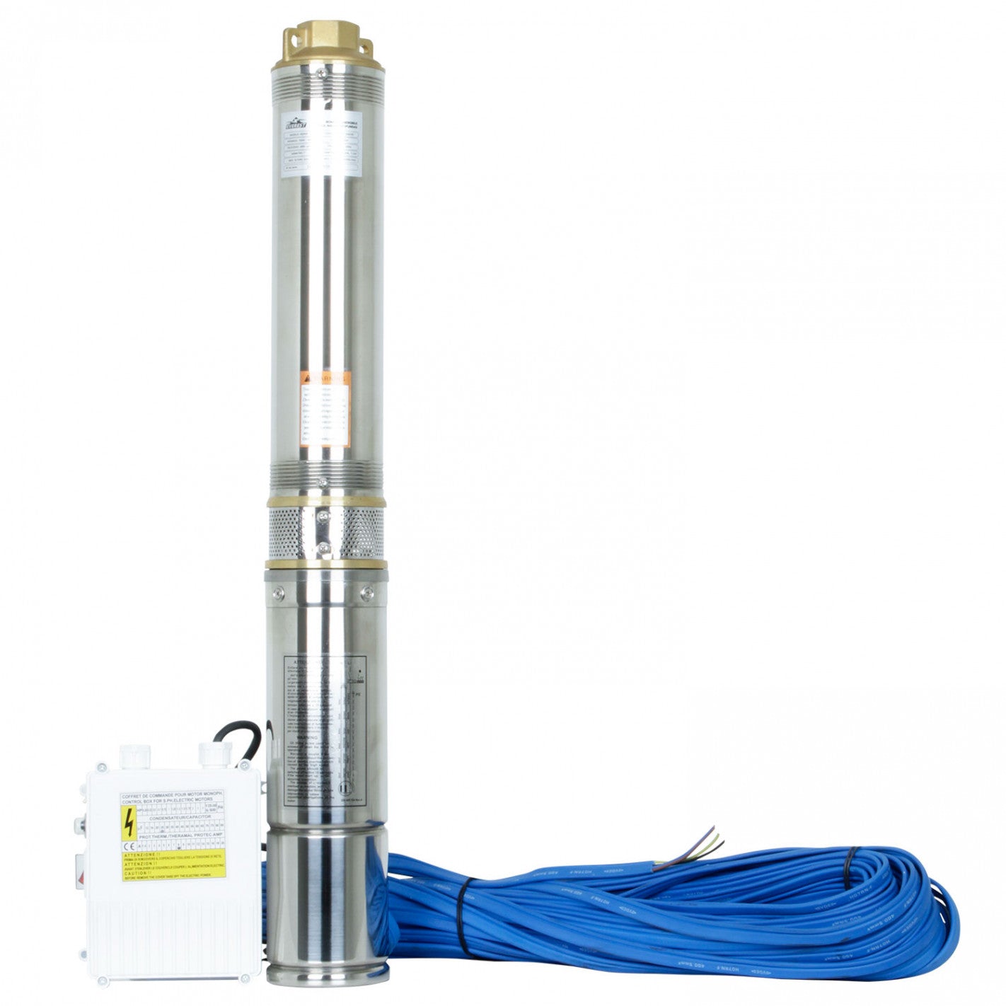 BOMBA POZO PROFUNDO 1HP 4SD1HP (4SD1HP) - EVEREST