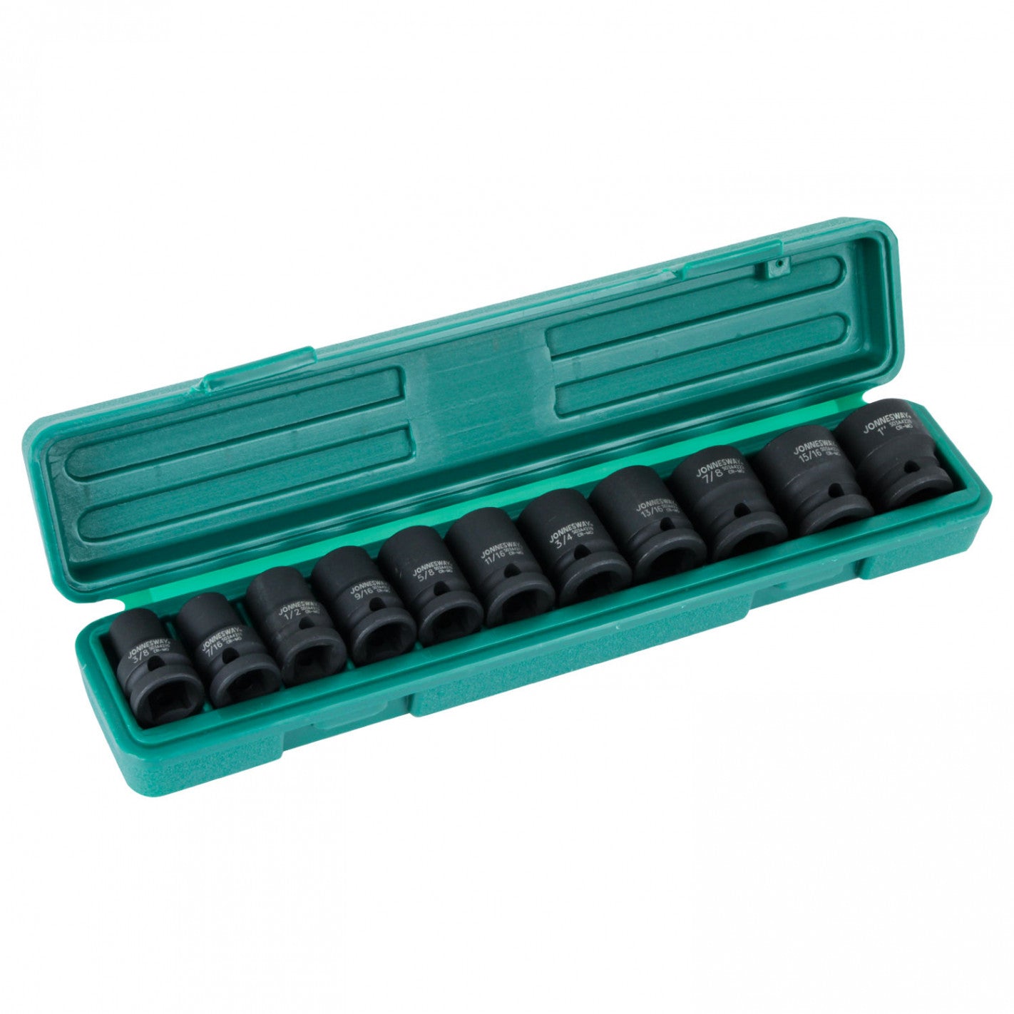 Caja de dados de impacto 1/2" 11 piezas (S03A4211S) JONNESWAY