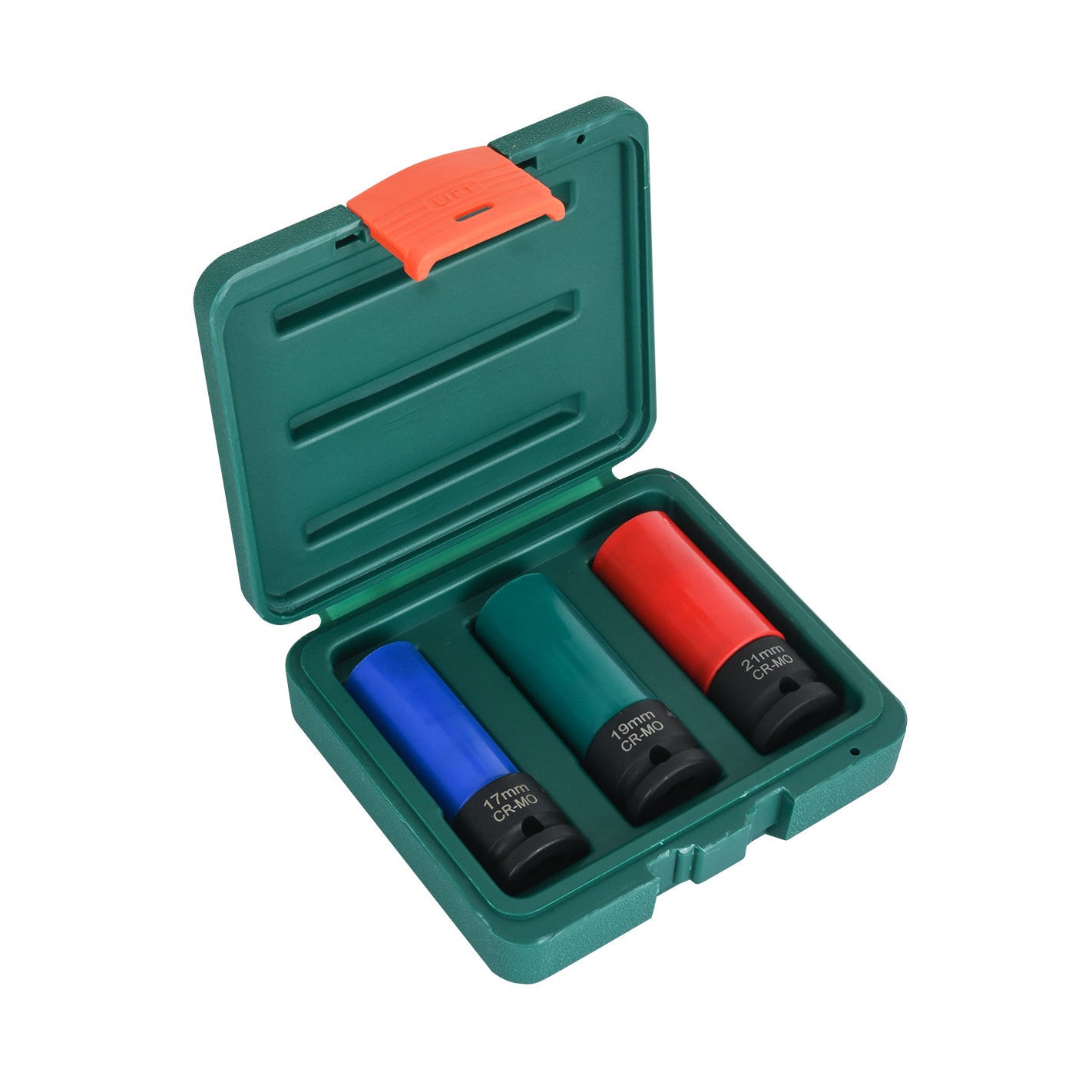 CAJA de DADOS IMPACTO 1/2" 3 pz (S22A4103MS) - JONNESWAY