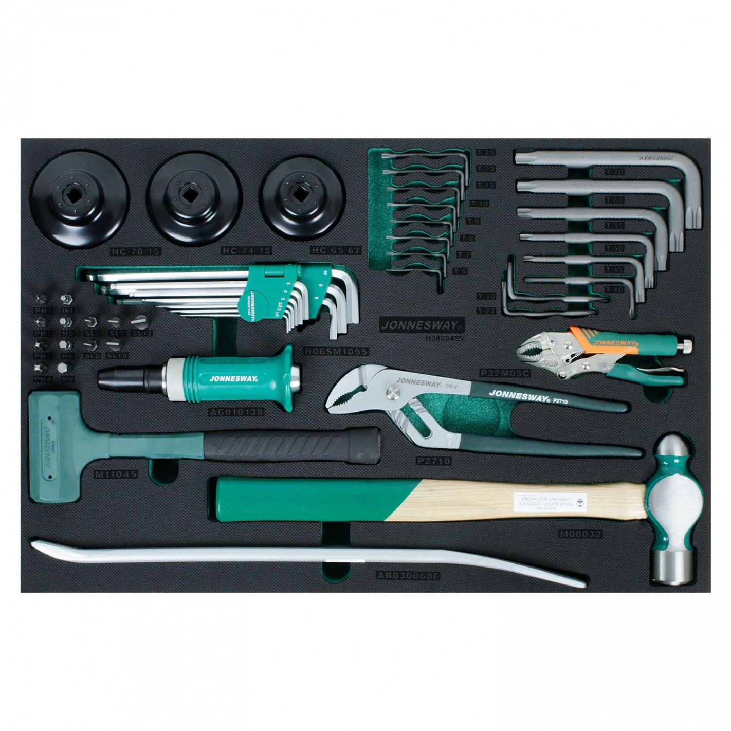 CARRO DE HERRAMIENTAS 239 PIEZAS C- (7DW2239V) - JONNESWAY