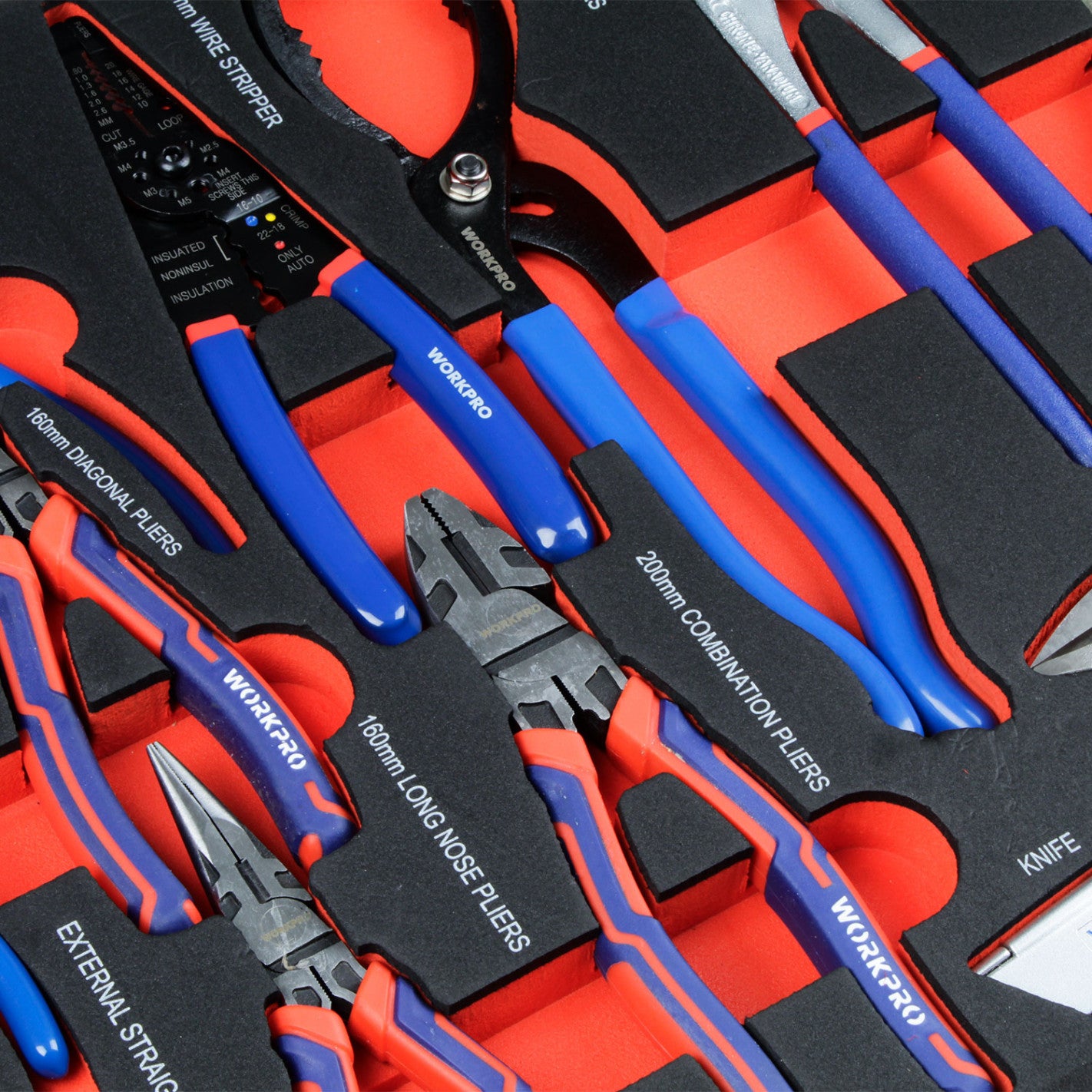 CARRO C/ 255 HERRAMIENTAS WORKPRO WP209037