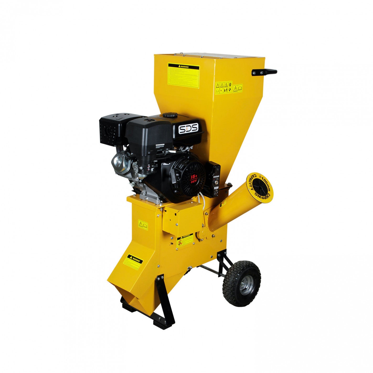CHIPEADORA GASOLINA 4" 15 hp TOLVA 10" P/ELECTRICA (SDSCG10) - SDS POWER