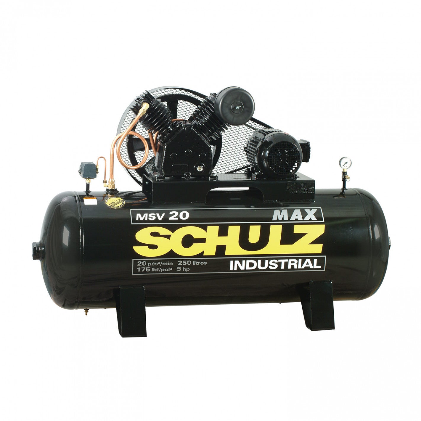 COMPRESOR 5hp 250L 380V MSV20MAX/250 932.7271-0 (7271) - SCHULZ