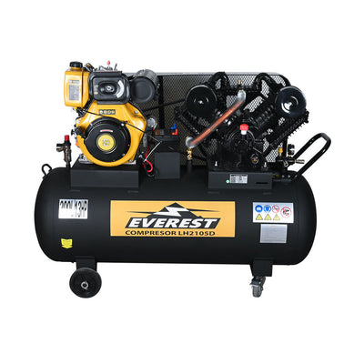 COMPRESOR AUTONOMO 12Hp 300 litros Diesel LH2105