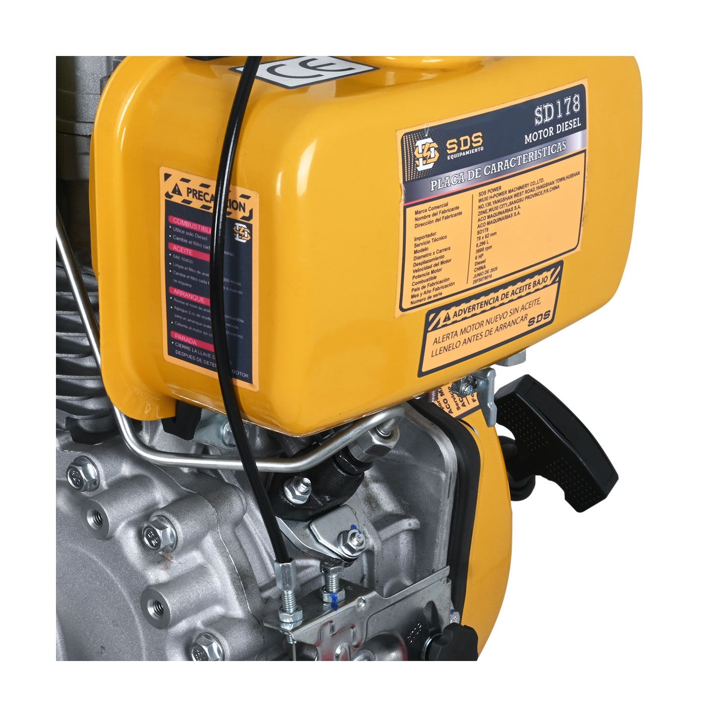 COMPRESOR AUTONOMO 5.5 Hp - 80 litros DIESEL SD17