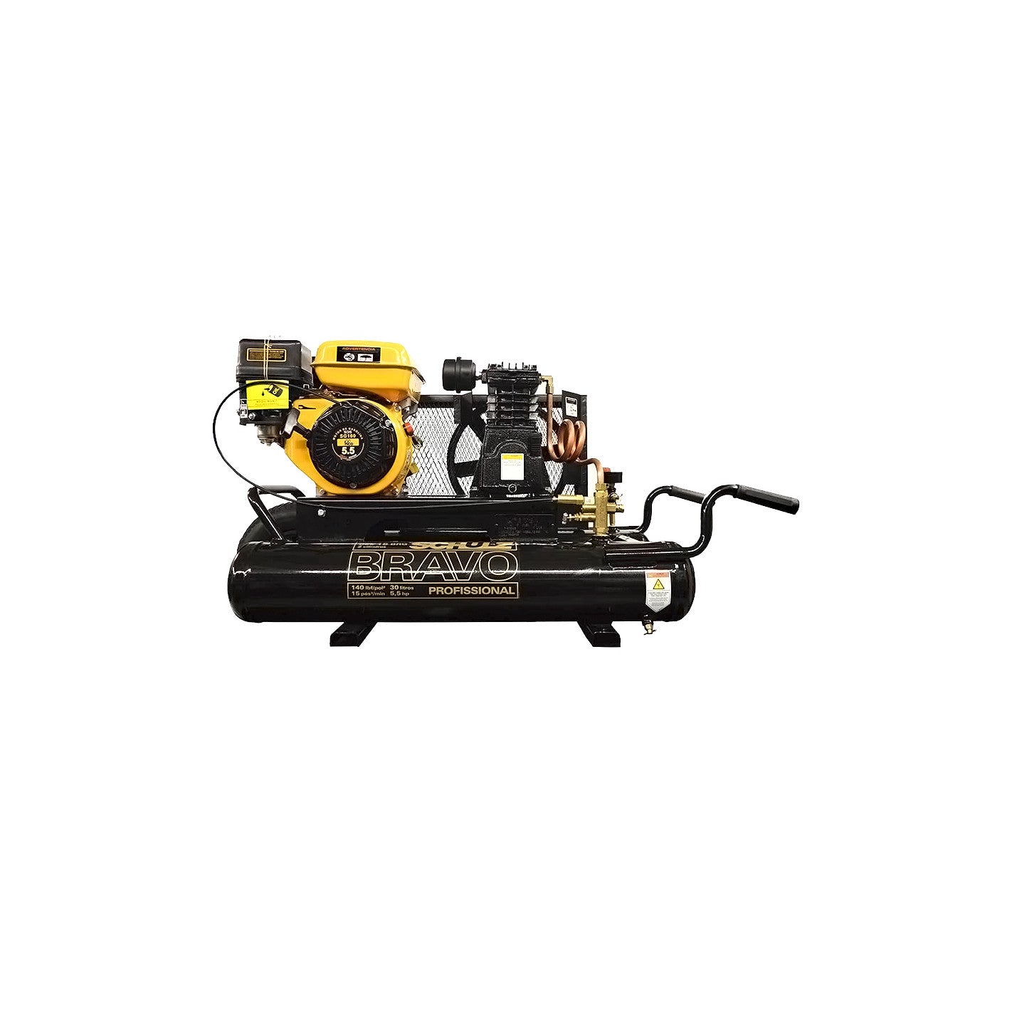 COMPRESOR AUTONOMO  5.5hp 30 litros CSL15BRG (CSL15BRG) - SCHULZ