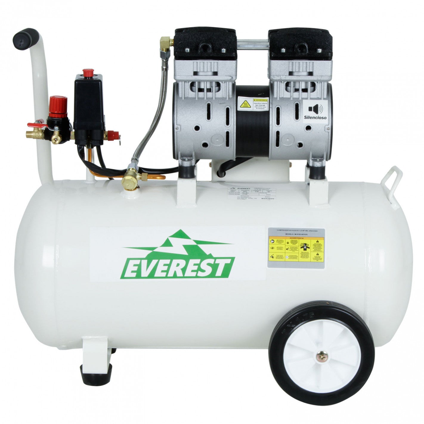 COMPRESOR sin ACEITE 1.05 HP 40L silencioso EWS40B