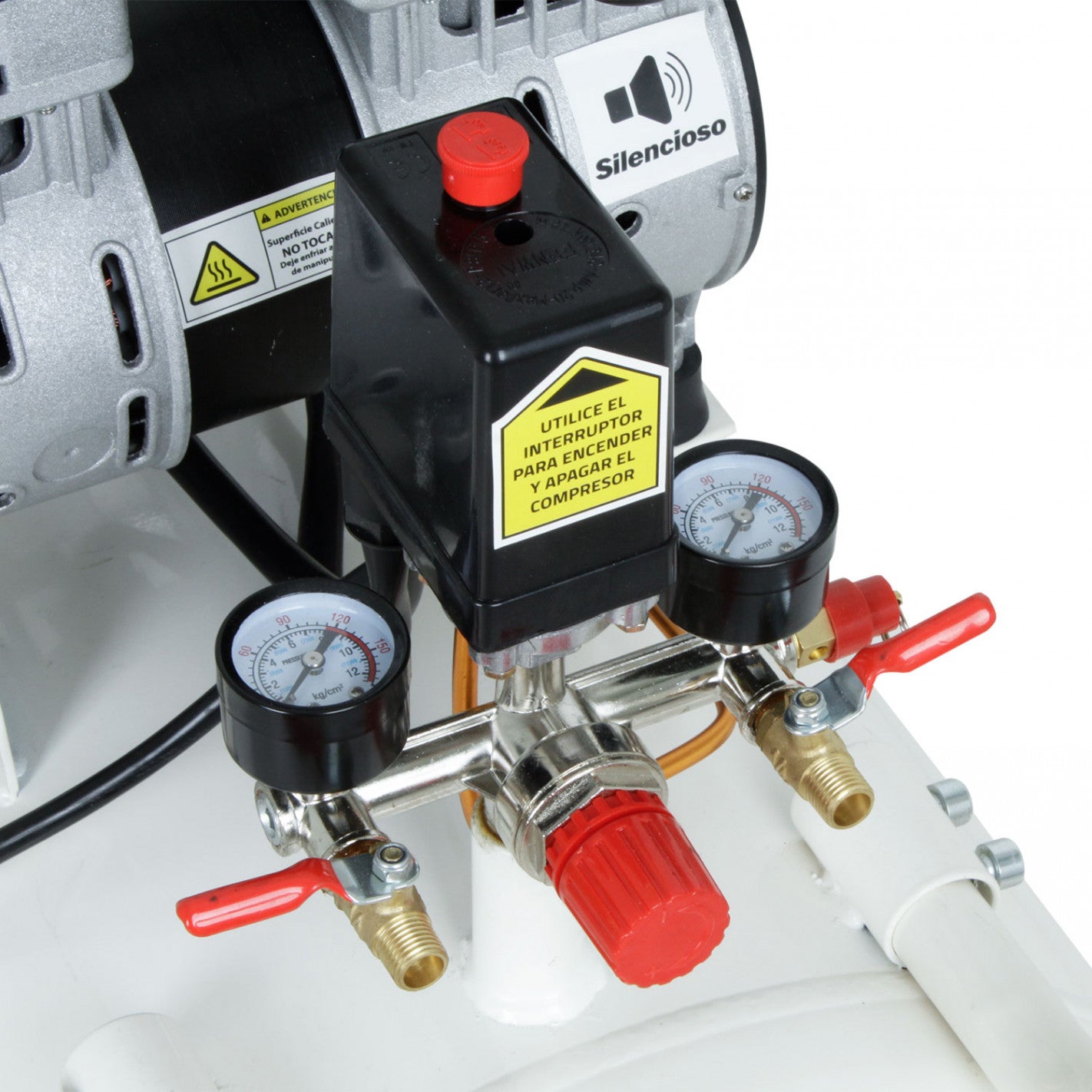 COMPRESOR sin ACEITE 3 HP 100 L silencioso EWS100