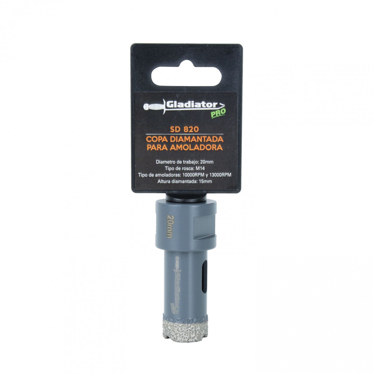 COPA DIAMANTADA 20 mm M14 SD 820