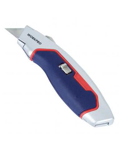 CUCHILLO SEGURIDAD METAL CAMBIO RAPIDO W013015WE (W013015WE) - WORKPRO