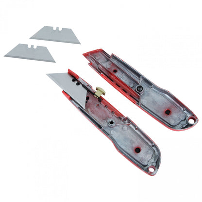 CUCHILLO SEGURIDAD RETRACTIL DE ALUMINIO