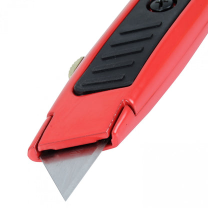 CUCHILLO SEGURIDAD RETRACTIL DE ALUMINIO