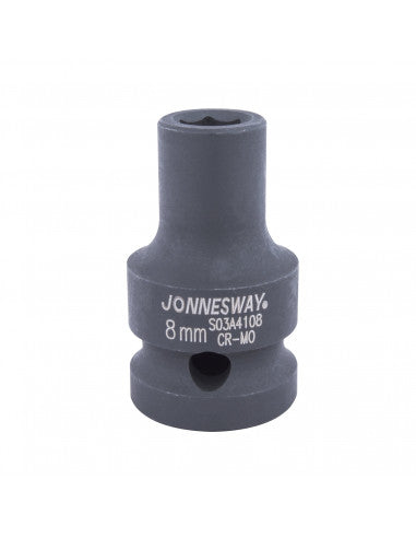 DADO de IMPACTO CUADRANTE 1/2" 8 mm (S03A4108) - JONNESWAY