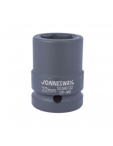 DADO de IMPACTO CUADRANTE 3/4" de 22mm S03A6122 (S03A6122) - JONNESWAY