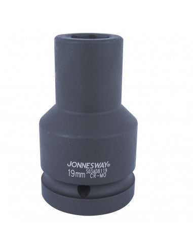 DADO de IMPACTO LARGO CUADRANTE 1" 57mm (DCL57mm) JONNESWAY