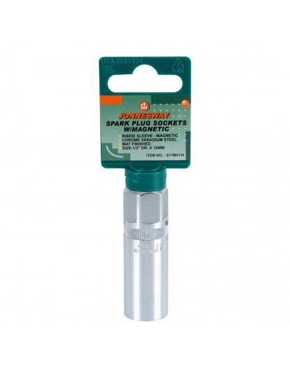 DADO PARA BUJIA CUADRANTE 1/2 16 mm Hexagonal - JONNESWAY