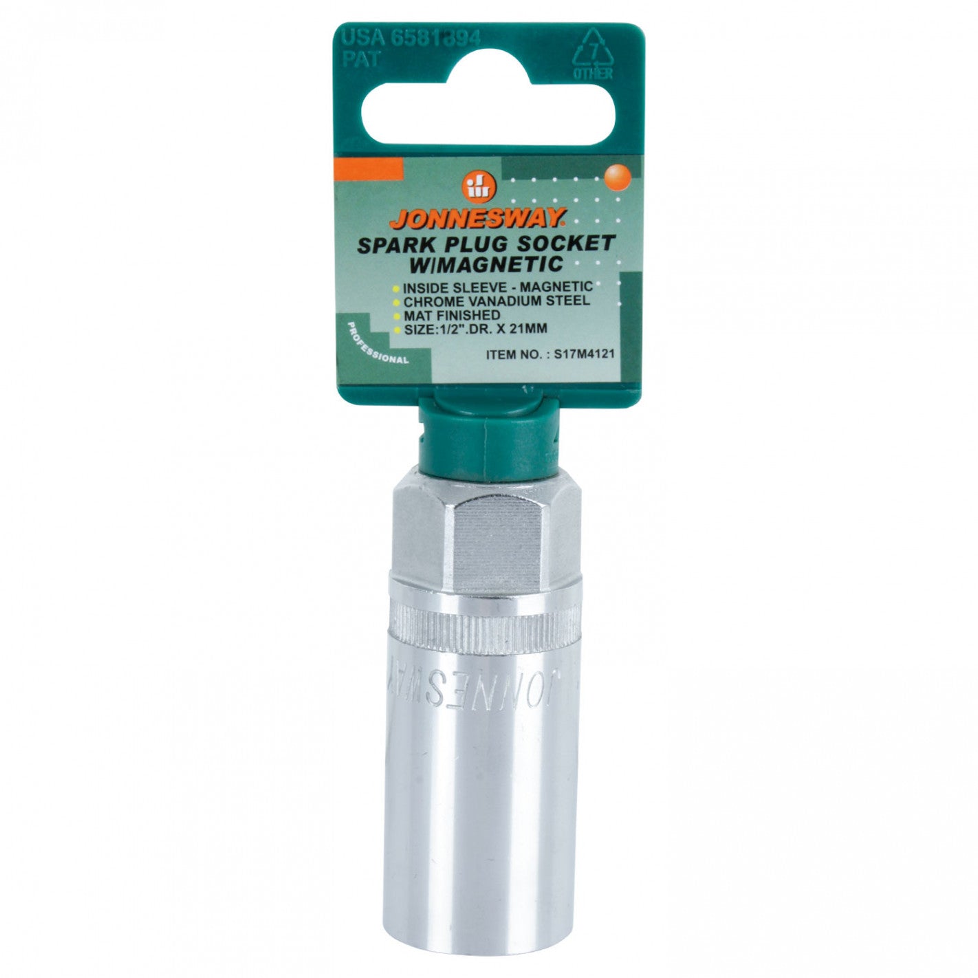DADO PARA BUJIA CUADRANTE 1/2" 21mm Hexagonal