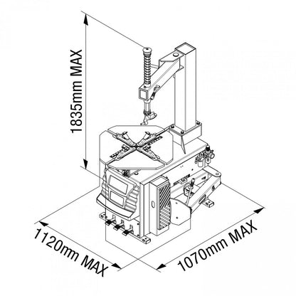 DESMONTADORA de NEUMATICOS M31
