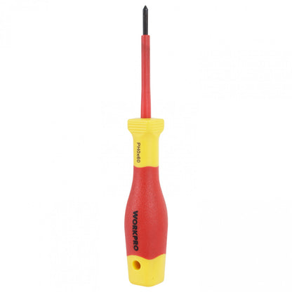 DESTORNILLADOR PHILLIPS AISLADO PH0x60mm WP341007 1000V VDE - WORKPRO