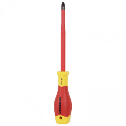 DESTORNILLADOR PHILLIPS AISLADO PH3x150mm WP341010 1000V VDE - WORKPRO