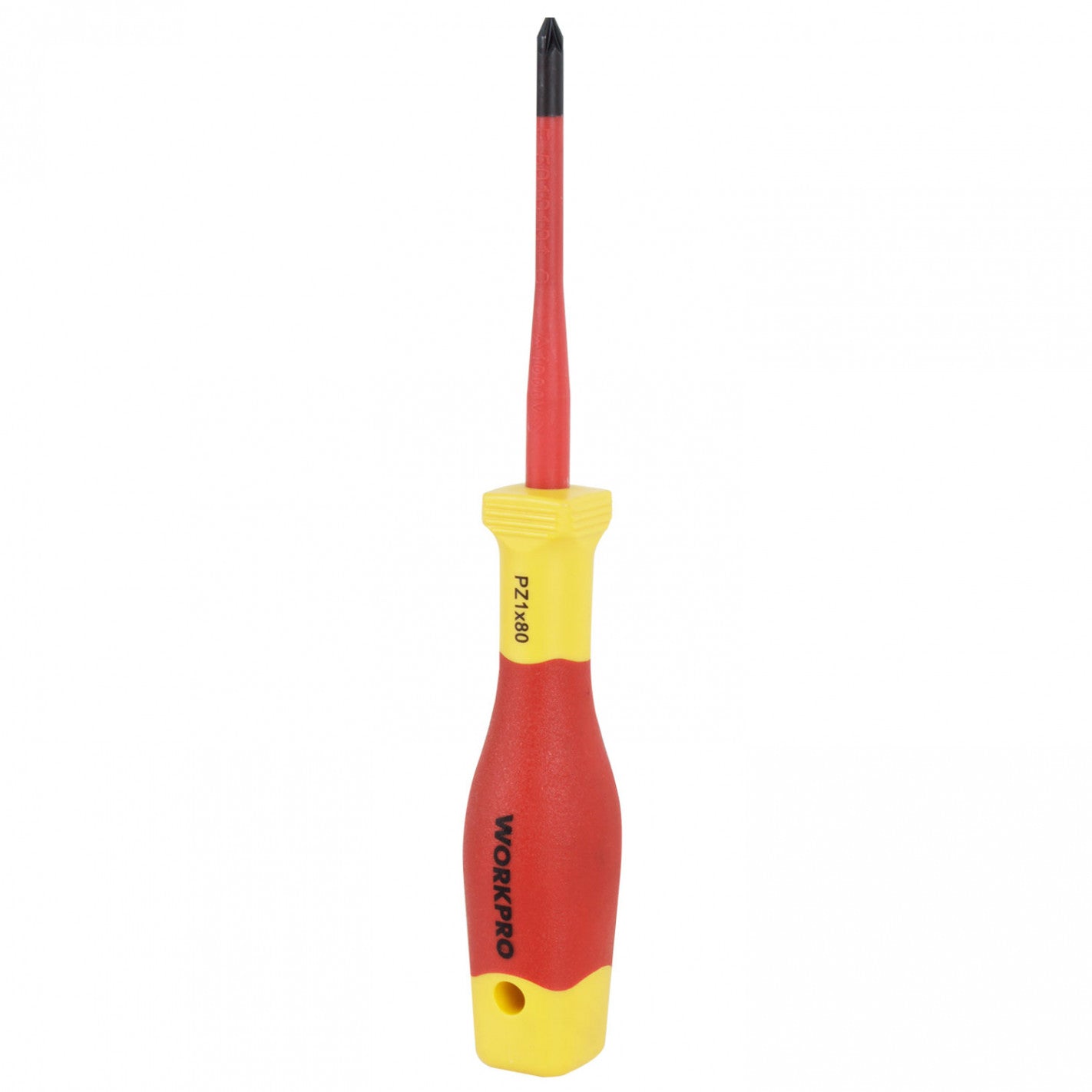 DESTORNILLADOR POZI AISLADO PZ1x80mm WP341020 (WP341020) - WORKPRO