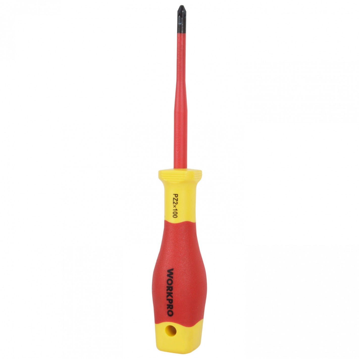 DESTORNILLADOR POZI AISLADO PZ2x100mm WP341021 (WP341021) - WORKPRO