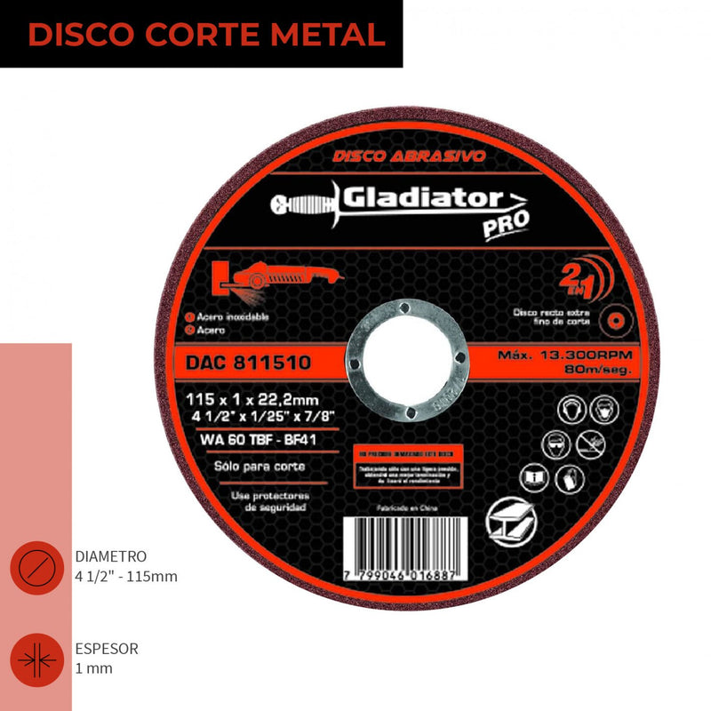 DISCO CORTE 4 1/2