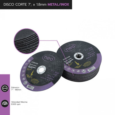 DISCO CORTE 7
