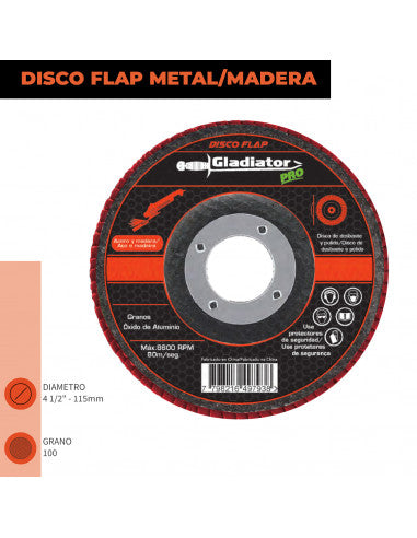 DISCO FLAP 4 1/2