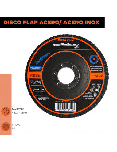 DISCO FLAP 4 1/2