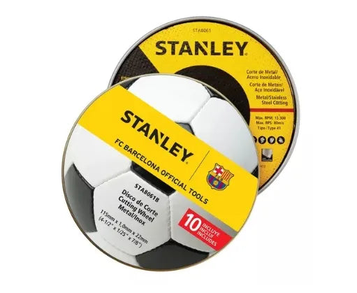 Caja barcelona 10 disco corte met/ac inox 4.5 (STANLEY0024) - STANLEY