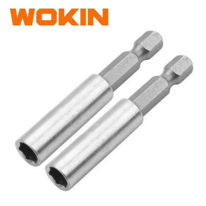 Set Soporte de Puntas Magnetico 1/4" 60 mm Wokin