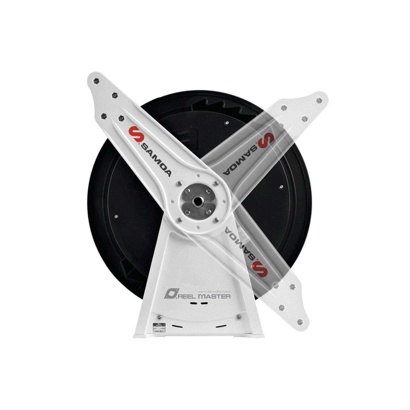 ENROLLADOR MANGUERA 1/4" Abierto 10m Grasa 506300