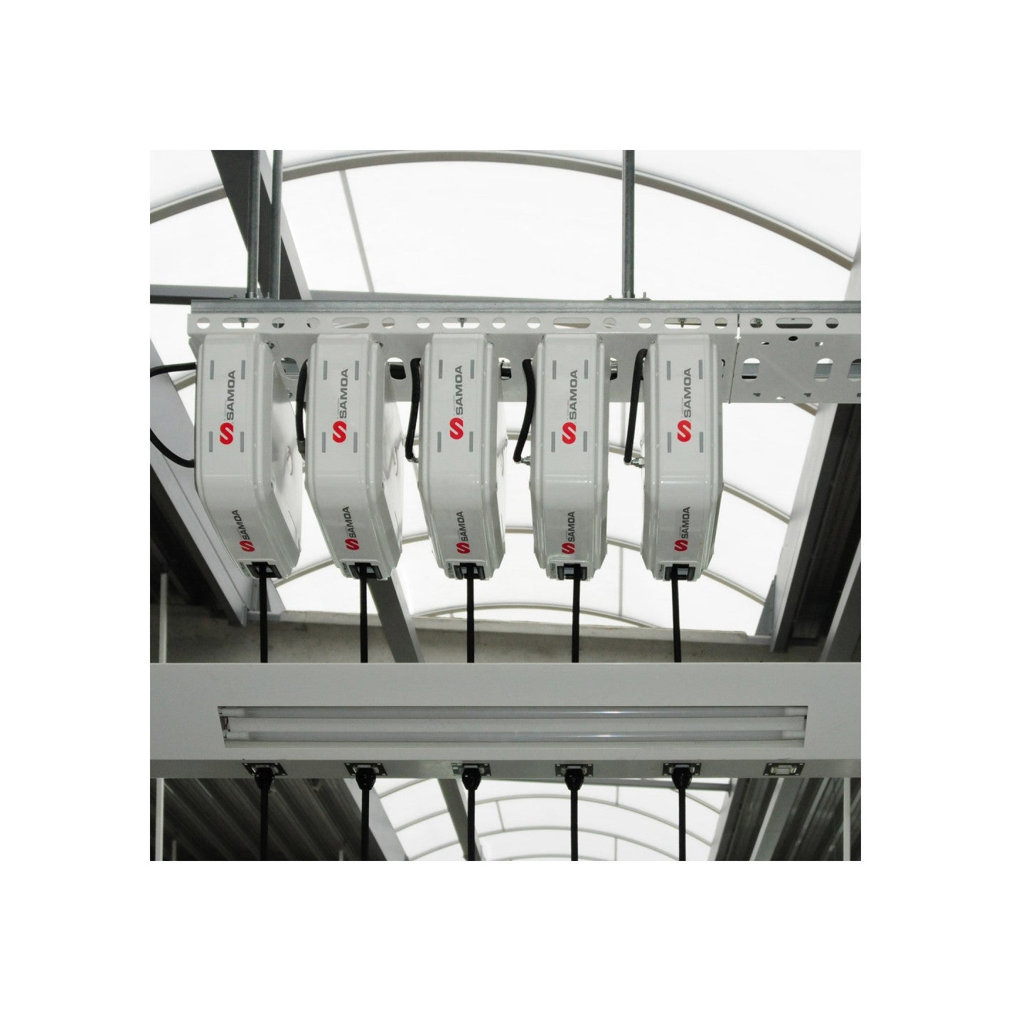 ENROLLADOR MANGUERA 1/4"Carenado 10m Grasa 507300