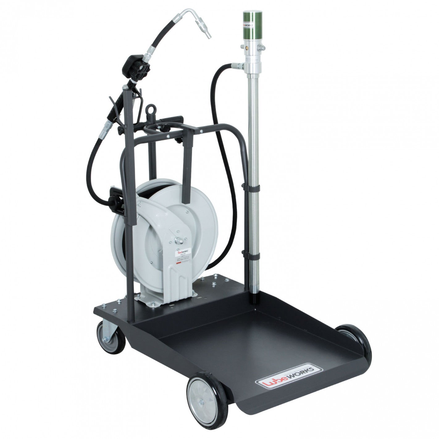 EQUIPO NEUMATICO LUBRICACION 200 L con ENROLLADOR (ENROLLADOR) - LUBEWORKS
