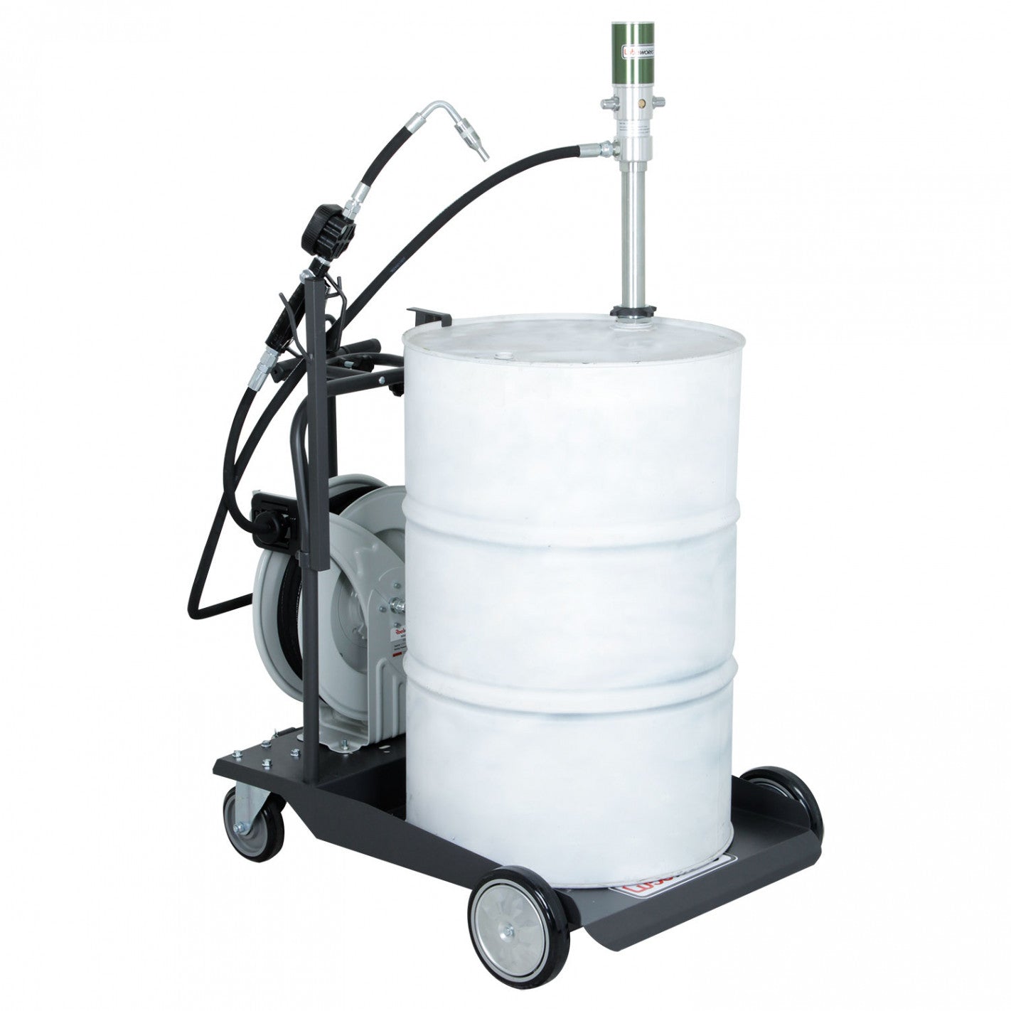EQUIPO NEUMATICO LUBRICACION 200 L con ENROLLADOR - LUBEWORKS