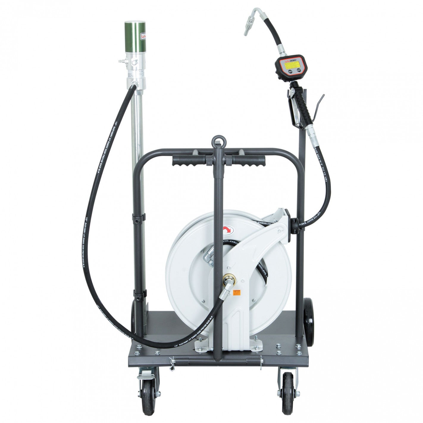 EQUIPO NEUMATICO LUBRICACION 200 L con ENROLLADOR - LUBEWORKS