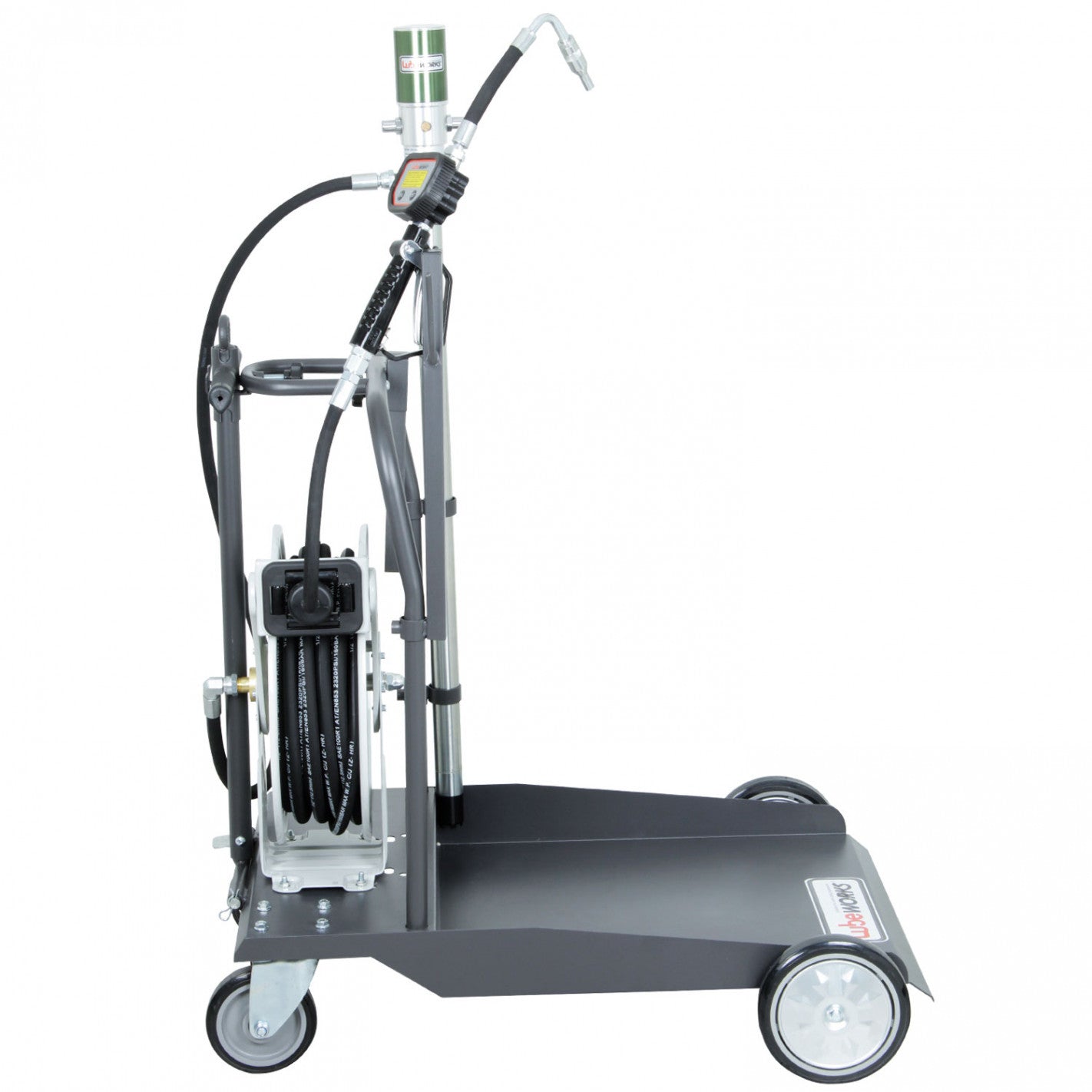 EQUIPO NEUMATICO LUBRICACION 200 L con ENROLLADOR - LUBEWORKS
