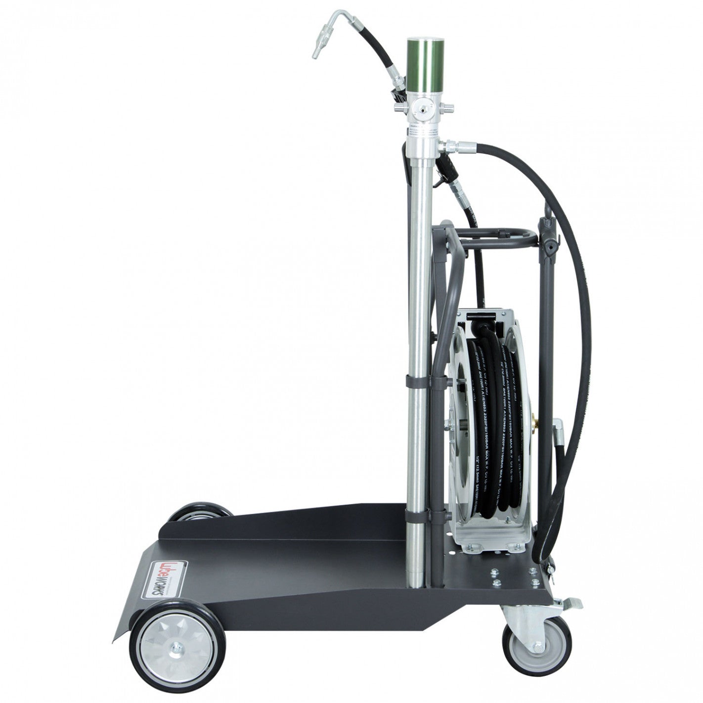 EQUIPO NEUMATICO LUBRICACION 200 L con ENROLLADOR - LUBEWORKS