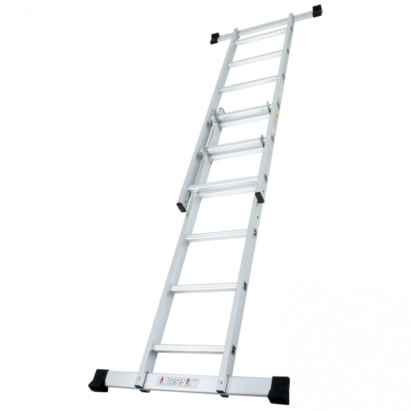 ESCALA ANDAMIO 2 SECCIONES 6 ESCALONES JK-1106