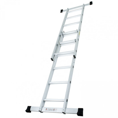 ESCALA ANDAMIO 2 SECCIONES 6 ESCALONES JK-1106