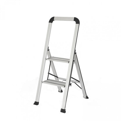 ESCALA DOMESTICA DE ALUMINIO 2 PELDAÑOS
