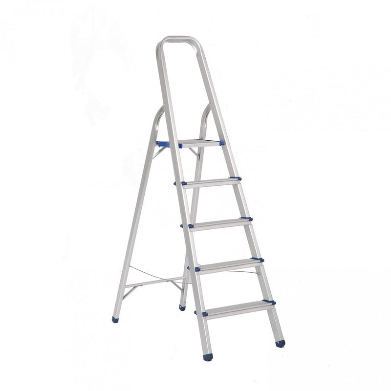 ESCALA DOMESTICA DE ALUMINIO 5 PELDAÑOS JK-405