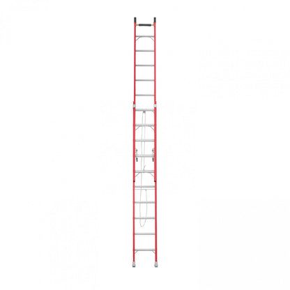 ESCALA EXTENSIBLE FIBRA DE VIDRIO CON CUERDA 5.6 M