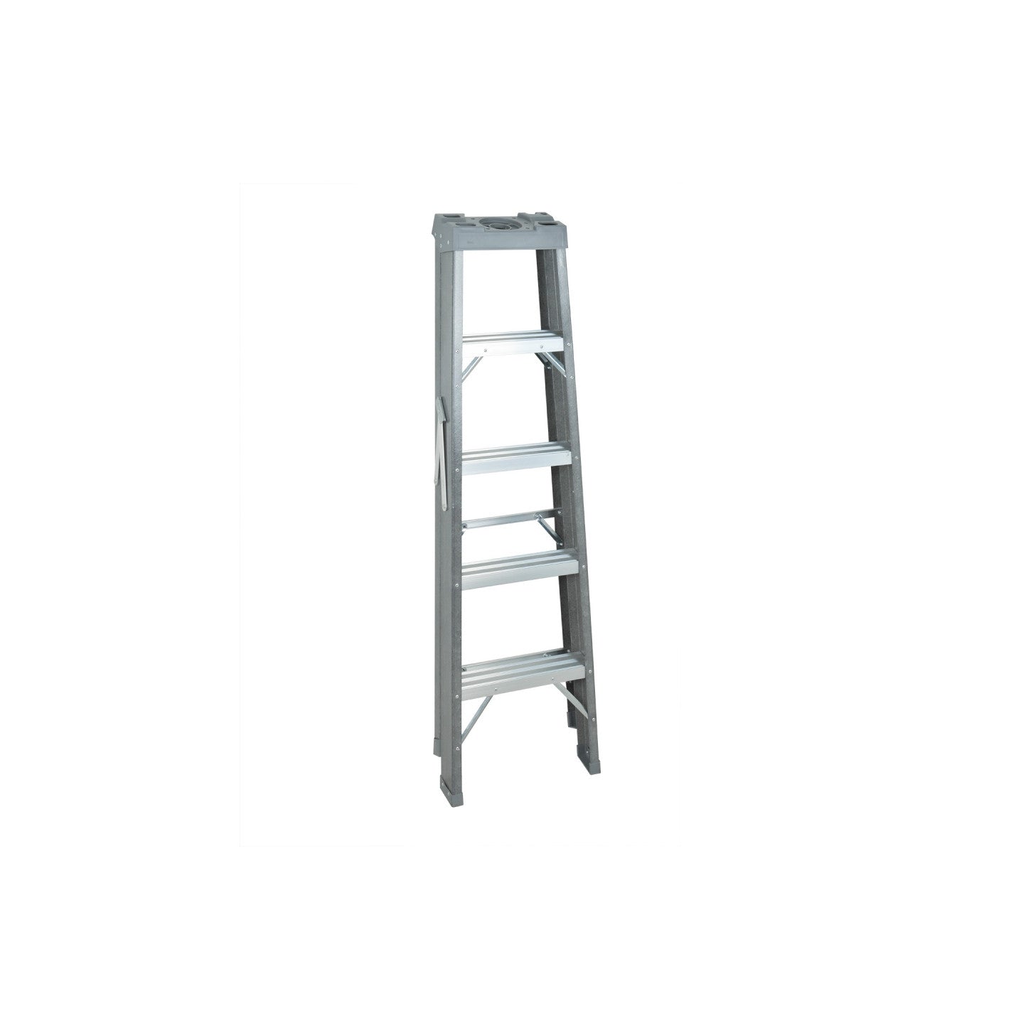 ESCALA PROFESIONAL TIJERA FIBRA VIDRIO 5 ESCALONES