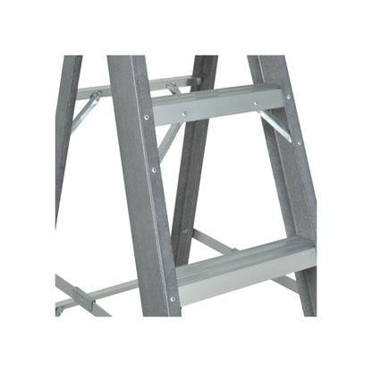 ESCALA PROFESIONAL TIJERA FIBRA VIDRIO 5 ESCALONES