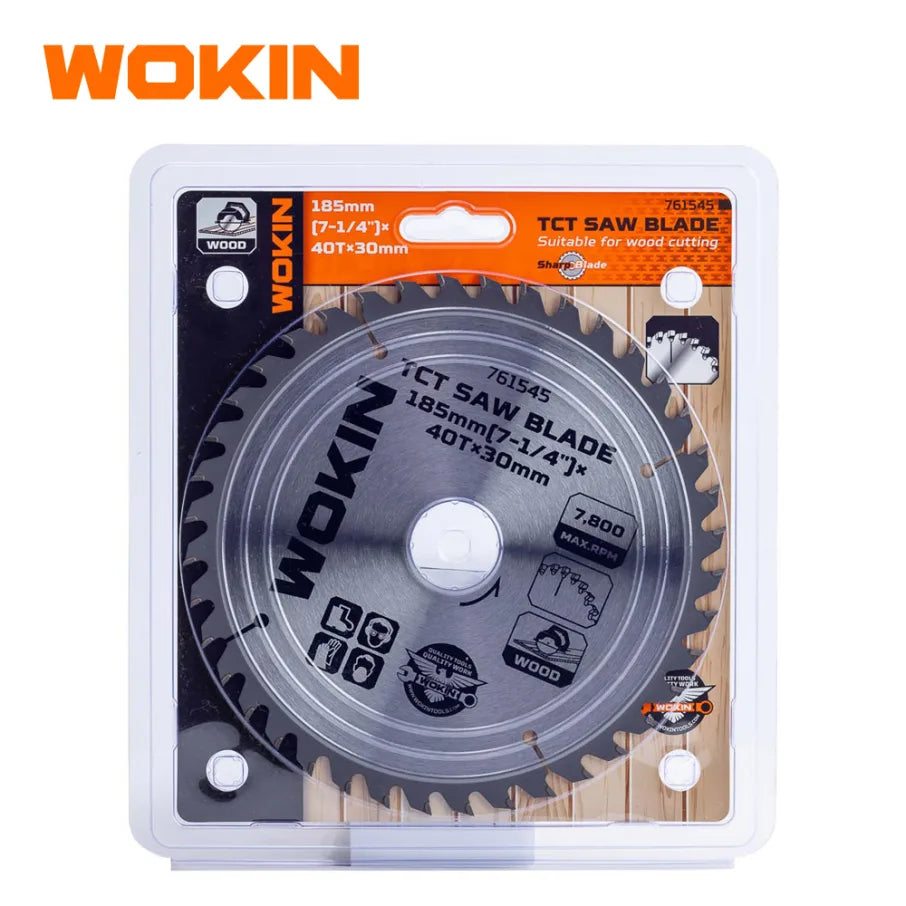 Disco Sierra 185mm(7-1/4")*40T*30mm Wokin